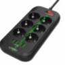 Удлинитель сетевой фильтр LDNIO 6 розеток 4USB SE6403 