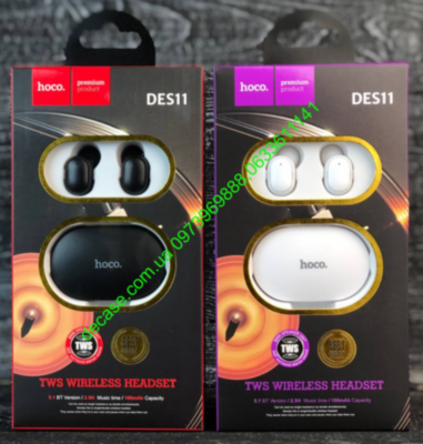 Наушники HOCO DES11 Wireless Headset TWS 
