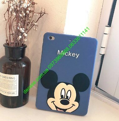 Накладка Disney Микки маус Blue Pad New 2017 9.7" A1822 mini 1/2/3/4 10.2 10.5 9.7 2018 Air 