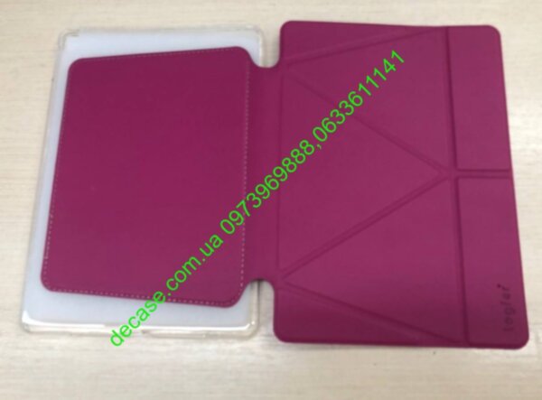 Origami Leather Embossing iPad 10.2" 2020 10.9" 11”12.9” 10.5" pink  