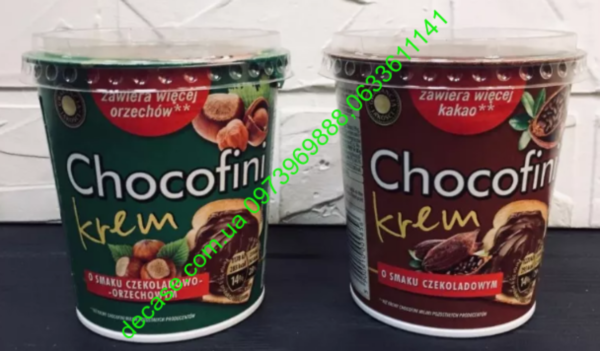 Шоколадна паста Чокофіні Chocofini 400g