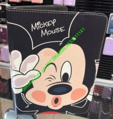 Чехол Микки Маус Black для планшета 10" 8" 7 " Lenovo Samsung Xiaomi 27×18см Colorfull Picture lux