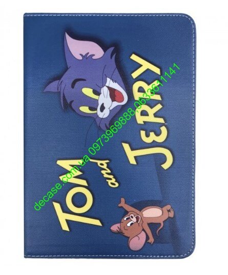 Книжка Tom and Jerry на iPad 2/3/4 айпад Чехол Том и Джери Video Game Stand Smart 