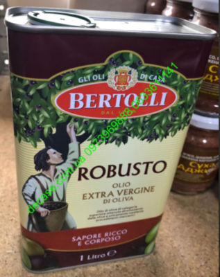Масло оливковое Bertolli Robusto ж/б 1 л Италия