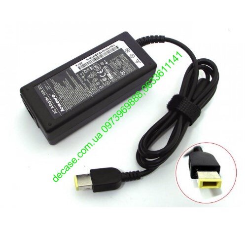 Блок питания для ноутбука Lenovo G700 20V 3.25A Yoga USB square зарядное
