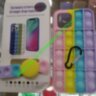 Чехол поп-ит POP IT с брелком для iPhone 7/8 iPhone 7+/8+ iPhone Xr iPhone 11/11 Pro Max iPhone 12/12 Pro Max