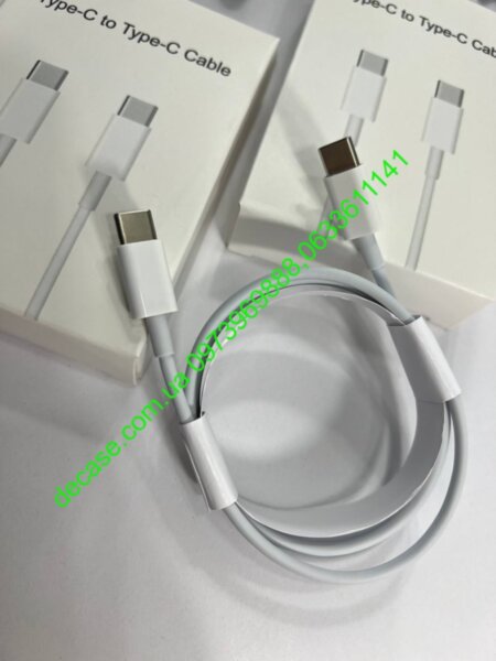 Кабель Type-C to Type-C