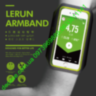 Чехол Lerun Armband Для Телефона 5.5" Дюймов Спорт Arm Band Ремень 