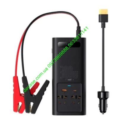 12V - 220V АЗУ Инвертор Baseus IGBT Power Inverter 300W  CN/EU  