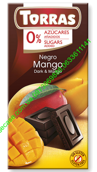 Манго Torras черный без сахара без глютена 75g