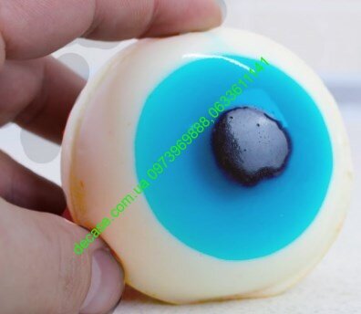 Желейная конфета Глаз Желейне Око 80шт Gummy Eyes 7g