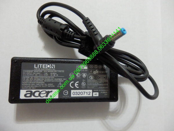 Блок питания Acer Aspire One 531H 532H 19V 1.58A 30W 5.5*1.7мм