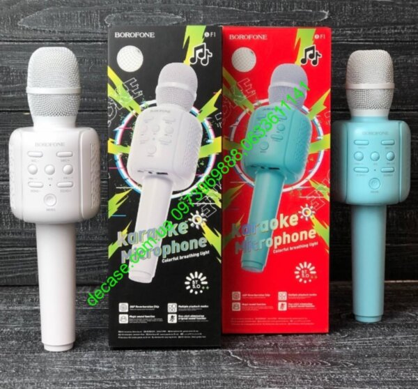 Микрофон караоке колонка BOROFONE BF1 Rhyme karaoke microphone Беспроводной