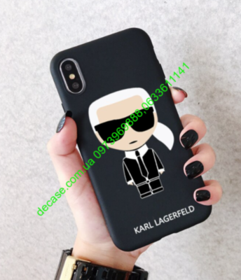Чехол Karl Lagerfeld Paris Silicone Case для iPhone 12 PRO MAX Karl and Cat Карл Лагерфельд дизайнерский чехол 