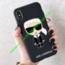 Чехол Karl Lagerfeld Paris Silicone Case для iPhone 12 PRO MAX Karl and Cat Карл Лагерфельд дизайнерский чехол 