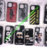 Чехол Karl Lagerfeld Paris Silicone Case для iPhone 12 PRO MAX Karl and Cat Карл Лагерфельд дизайнерский чехол 