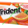 Жевательная резинка Trident USA 14 стиков без сахара 