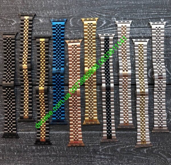 Ремешок Apple Watch ROLEX 5-BEAD BRACELET металлических ремешков ROLEX 5-BEAD BRACELET для Apple Watch 38/40  42/44