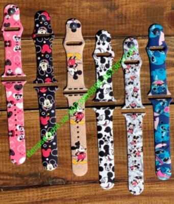 Ремешки Cartoon heroes Apple Watch 38/40 42/44