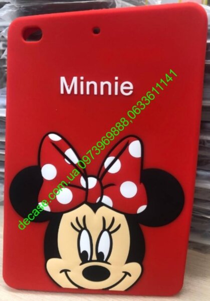 Чехол 3D накладка Disney Дисней Minnie Mouse iPad mini 1/2/3 мультяшный 