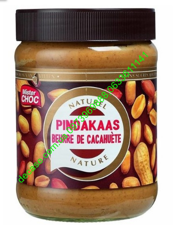 Арахисовая Паста Mister Choc Pindakaas Naturel 500g