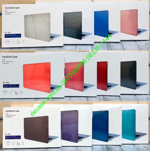 Чехол накладка Macbook Pro 13,3" 2016-2020 mix