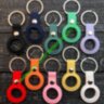 Брелок с кольцом Apple AirTag Silicone Key Ring