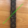 Ремешок Луи Витон Louis Vuitton для Apple Watch 45/44/42 эко-кожа реплика Буквы Brown