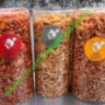 Креветка сушена Mega Сметана із зеленню 1 kg Сметана с зеленью