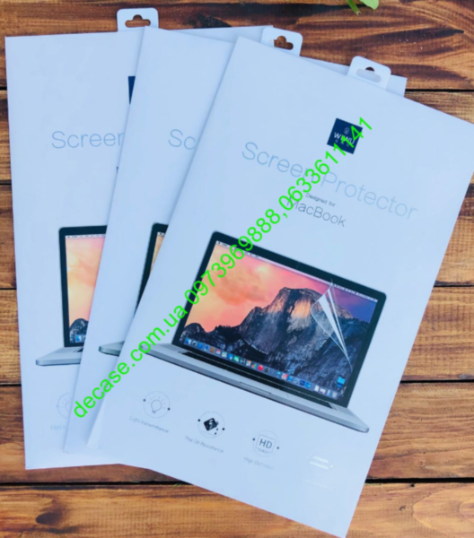 Пленка WiWu на экран MacBook 13.3" Pro/Air 2020 комплект 2шт 