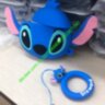 Чохол disney (+ кільце) до навушників apple airpods стіч 