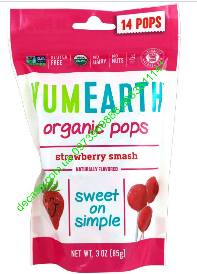 Леденцы с витамином С YumEarth 14 шт