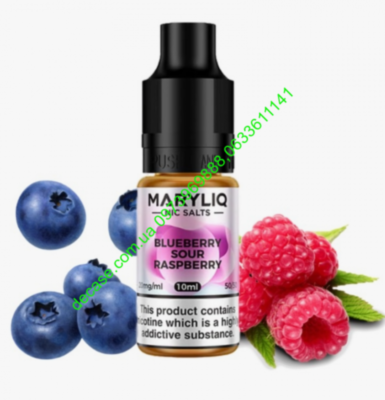 Blueberry Sour Raspberry Maryliq Nic Salt by Lost Mary
