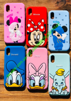 Чехол Disney iPhone 7/8 Plus XR X/XS 11/11 Pro/11 Pro Max микки маус минни маус 