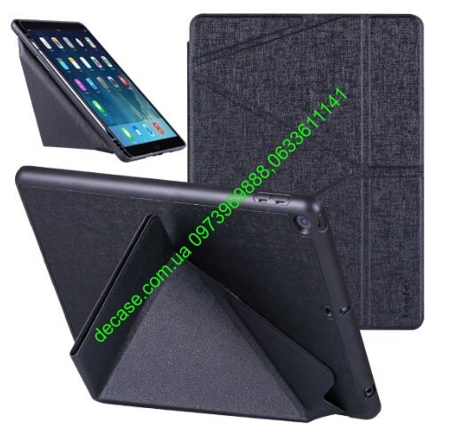 Чехол аригами ipad Air Air 2 Pro 9.7" 2017 2018 Origami Leather Embossing Case iPad 10.9" 11” (2020) iPad 12.9” (2020)