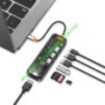 Хаб Адаптер розширювач портів для Macbook WIWU Cyber Hub 7 in 1  