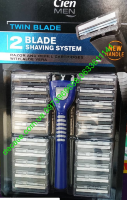 Cien Shaving System Станок для бритья 20 сменных картриджей ГЕРМАНИЯ