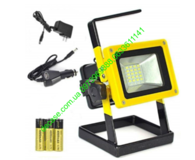 Прожектор LED Flood Light Outdoor 2400 LM Переносной ручной фонарь прожектор LED FLOOD LIGHT Outdoor 