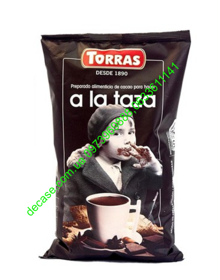 Горячий шоколад Torras A La Taza 1кг Какао 24% без глютена лактозы сахара для людей, больных сахарным диабетом Испания