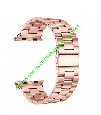 Ремешок Apple watch 38/40/42/44mm Metall Old 3 Rose Gold