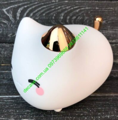 Лампа Ночник Baseus Cute Kitty Silicone Night Light
