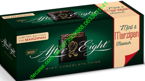 Шоколад темный After Eight Marzipan ментол и марципан 200g