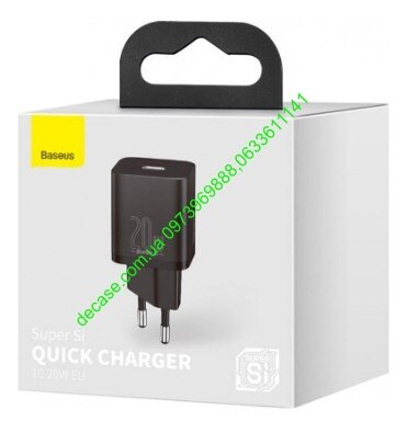 СЗУ 1Type-C Baseus Super Si 20W CCSUP-B01 Black